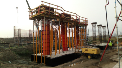 Zdjęcie 8 z budowy obwodnicy Szczecinka w ciągu drogi expresowej S11 - Xbeton Polska - Wytwórnia betonu