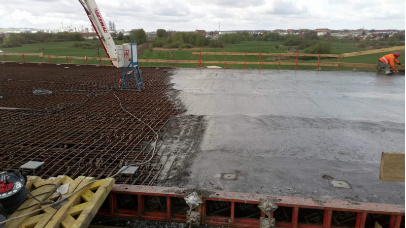 Zdjęcie 25 z budowy obwodnicy Szczecinka w ciągu drogi expresowej S11 - Xbeton Polska - Wytwórnia betonu