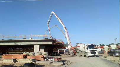 Zdjęcie 26 z budowy obwodnicy Szczecinka w ciągu drogi expresowej S11 - Xbeton Polska - Wytwórnia betonu