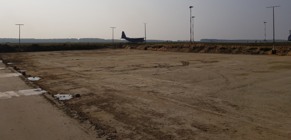 Budowa budynku portu przeładunkowego Cargo dla jednostki wojskowej w Powidzu - Xbeton Polska Budowa budynku portu przeładunkowego Cargo dla jednostki wojskowej w Powidzu - Xbeton Polska