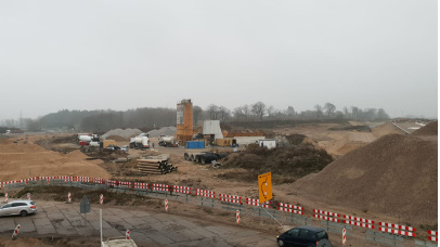 Zdjęcie 36 z budowy obwodnicy Szczecinka w ciągu drogi expresowej S11 - Xbeton Polska - Wytwórnia betonu